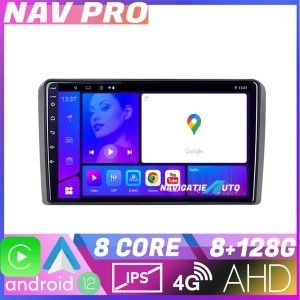 Navigatie Audi A3 8P Octa Core KIT 049 EDOTEC-LITE Android Ecran 720P Octa Core 8 128 Carplay NAV2-9-8+128|K-049