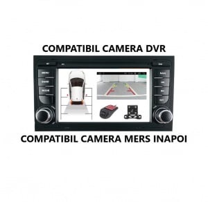 Navigatie Audi A4 B6 2000-2004 7 inch 4GB 64GB 8 Core 4G - Img 2
