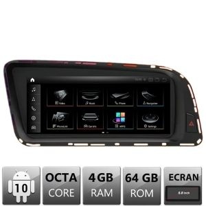 Navigatie Audi Q5 A5 MMI3G High EDT-Q5-MMI3G ecran 8.8" Android Gps Internet Bluetooth USB Video Qualcomm 4 GB + 64 GB EDT-Q5-MMI3G