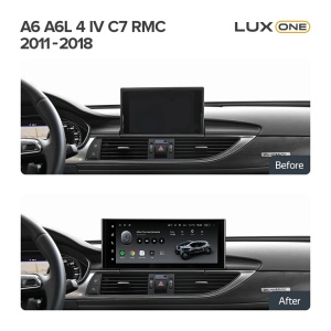 NAVIGATIE AUTO TEYES LUX ONE AUDI A6 C7 2012-2018 6+128GB 12.3" IPS OCTA-CORE 2.0 GHZ ANDROID 4G DSP BLUETOOTH 5.1 - Img 4