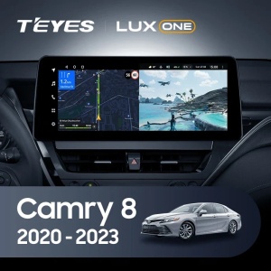 Navigatie Auto Teyes Lux One Toyota Camry 8 2020-2023 4+32GB 12.3" IPS Octa-core 2Ghz, Android 4G Bluetooth 5.1 DSP - Img 2