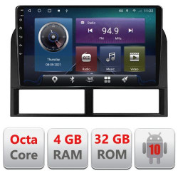 NAVIGATIE CARPAD ANDROID 10 DEDICATA JEEP GRAND CHEROKEE 1999-2004 ECRAN 9" CAPACITIV INTERNET 3G WIFI PROCESOR CORTEX A9 OCTA CORE 4G RAM 32GB DVR CARKIT BLUETOOTH CARPLAY ANDROID AUTO WIRELESS MODEL KIT-cherokee-old+EDT-E409