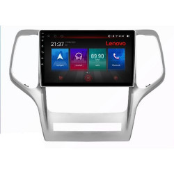 NAVIGATIE CARPAD ANDROID 10 DEDICATA JEEP GRAND CHEROKEE 2010-212 ECRAN CAPACITIV OCTACORE 4GB RAM 64 GB ROM DVR CARKIT BLUETOOTH MIRROR LINK MODEL LENOVO KIT-grche+EDT-E509-PRO