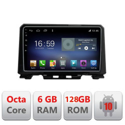 NAVIGATIE CARPAD ANDROID 10 DEDICATA SUZUKI JIMNY 2018-,ECRAN CAPACITIV OCTACORE 6GB RAM 64128GB ROM DVR CARKIT BLUETOOTH MIRROR LINK MODEL LENOVO KIT-JIMNY+EDT-E609