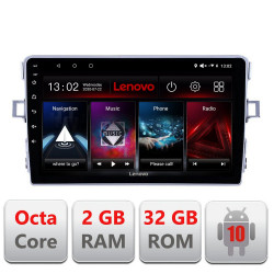 NAVIGATIE CARPAD ANDROID 10 DEDICATA TOYOTA VERSO 2010- ECRAN CAPACITIV OCTACORE 2GB RAM 32 GB ROM DVR CARKIT BLUETOOTH MIRROR LINK MODEL LENOVO KIT-133+EDT-E509