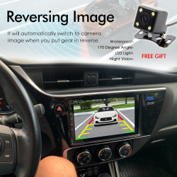 NAVIGATIE CARPAD ANDROID 11 DEDICATA TOYOTA COROLLA 11 AURIS E180 2016-2019 ECRAN IPS 9" CAPACITIV INTERNET WIFI PROCESOR QUAD CORE 2GB RAM 32GB MEMORIE INTERNA SUNET DSP DVR CARKIT BLUETOOTH MIRRORLINK GPS WAZE MODEL KIT-AURIS+EDT-M150
