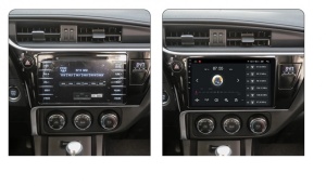 NAVIGATIE CARPAD ANDROID 11 DEDICATA TOYOTA COROLLA 11 AURIS E180 2016-2019 ECRAN IPS 9" INTERNET WIFI SIM 4G PROCESOR OCTA CORE 3GB RAM 32GB MEMORIE SSD SUNET DSP DVR CARKIT BLUETOOTH CARPLAY ANDROID AUTO COOLER RACIRE MODEL KIT-AURIS+EDT-M300