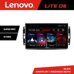 Navigatie Chrysler Jeep Lenovo Kit-202 8 core 6+128 GB Android Waze USB Navigatie Internet Youtube Radio v2 KIT-202+LITE-10-6+128_v2