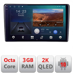 Navigatie dedicata Citroen Berlingo 2008-2018 B-berlingo Android Ecran 2K QLED octa core 3+32 carplay android auto kit-berlingo+EDT-E309V3-2K