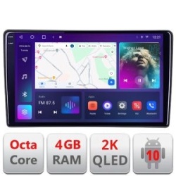 Navigatie dedicata Ford Fiesta 2020- Android ecran Qled 2K Octa core 4+32 Kit-fiesta-2020+EDT-E409-2K