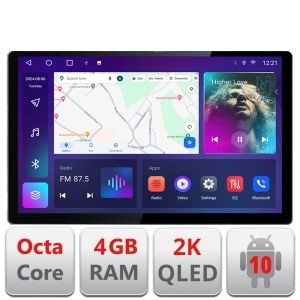 Navigatie dedicata Honda CR-V N-009 Edonav ecran 13" 2K 4+32 Android Waze USB Navigatie 4G 360 Toslink Youtube Radio KIT-009 si E KIT-009+EDT-E413-2K