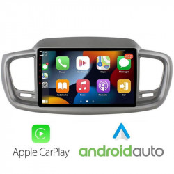 Navigatie Dedicata Kia Sorento 2015-2018 Ecran 9” Functie Carplay Android Auto Radio Carkit Bluetooth Intrare Camera Marsarier USB Comenzi Volan Model J-65278
