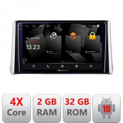 Navigatie dedicata Nakamichi Toyota RAV4 2018 Android Ecran 720P Quad Core 2+32 carplay android auto