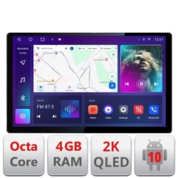 Navigatie dedicata Peugeot 508 N-5637 Edonav ecran 13" 2K 4+32 Android Waze USB Navigatie 4G 360 Toslink Youtube Radio KIT-563 KIT-5637+EDT-E413-2K
