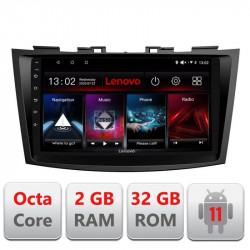 Navigatie dedicata Suzuki Swift 2011-2019 D-179 Lenovo Octa Core cu Android Radio Bluetooth Internet GPS WIFI DSP 2+32 GB 4G KIT-179+EDT-E509-LITE