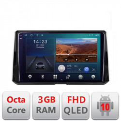 Navigatie dedicata Toyota Corolla 2019- B-388-levin Android Ecran QLED octa core 3+32 carplay android auto kit-388-levin+EDT-E310V3