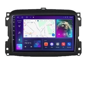 Navigatie Fiat 500 2015-2021 B-500new Android Ecran QLED octa core 4+64 carplay android auto KIT-500new+EDT-E310V3 - Img 2