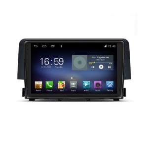Navigatie Honda Civic 2016-2020 F-669 Octa Core cu Android Radio Bluetooth Internet GPS WIFI DSP 8+128GB 4G KIT-669+EDT-609 - Img 2