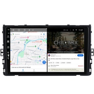 Navigatie HUB64 Volkswagen Polo (2018+), 4GB RAM, Android 13, Quadcore, DSP, GPS, Wi-FI, Carplay, Android Auto, USB, Bluetooth, Waze, Touchscreen, 9 inch - Img 4