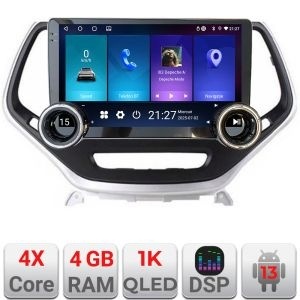 Navigatie Jeep Cherokee 2014-2019 Manual Kit-248 Edotec 4+64 10.5 inch Incell 1K android Wifi 5Ghz gps internet 32 KIT-248+EDT-E211-RK+KIT-10-9