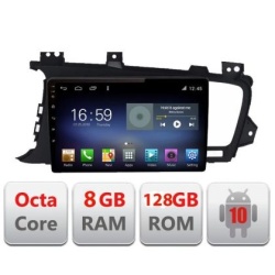 Navigatie KIA OPTIMA 2011-2013 F-091 Octa Core cu Android Radio Bluetooth Internet GPS WIFI DSP 8+128GB 4G KIT-091+EDT-E609