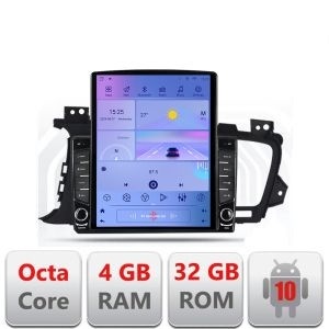 Navigatie Kia Optima 2011-2013 G-091 ecran tip TESLA 9.7" cu Android Radio Bluetooth Internet GPS WIFI 4+32GB DSP 4G O KIT-091+EDT-E709