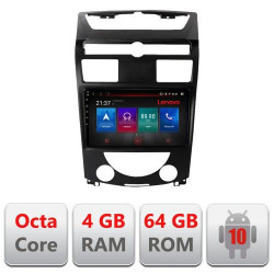 NAVIGATIE LENOVO ANDROID 10 DEDICATA SSANGYONG REXTON 2006-2013 ECRAN CAPACITIV OCTACORE 4GB RAM 64 GB ROM DVR CARKIT BLUETOOTH MIRROR LINK MODEL LENOVO KIT-rexton07+EDT-E510-PRO