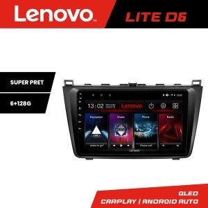 Navigatie Mazda 6 Lenovo Kit-012 8 core 6+128 GB Android Waze USB Navigatie Internet Youtube Radio KIT-012+LITE-9-6+128