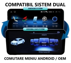 Navigatie Mercedes Benz GLA X156 2013-2018 12.3 inch 8GB 128GB 8 Core 4G - Img 4
