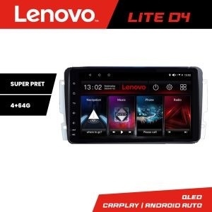 Navigatie Mercedes C 2001-2004 CLK G 2004-2006 Vito Viano Lenovo Kit-171 4+64 GB Android Waze USB Navigatie Internet Youtube Radio KIT-171+LITE-D4-9-4+64