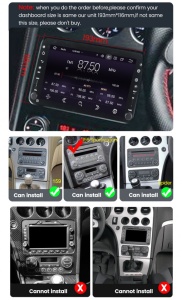 NAVIGATIE OEM LOOK CU DVD ANDROID DEDICATA ALFA ROMEO 159 SPIDER BRERA ECRAN IPS 7" INTERNET 4G OCTACORE 4GB + 64GB SUNET DSP DVR CARKIT BLUETOOTH GPS COMENZI PE VOLAN ANDROID AUTO CARPLAY WIRELESS