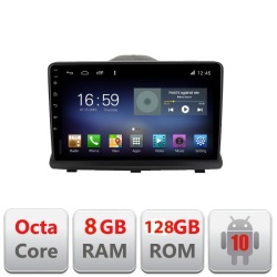 Navigatie Opel Antara F-019 Octa Core cu Android Radio Bluetooth Internet GPS WIFI DSP 8+128GB 4G KIT-019+EDT-609