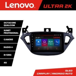 Navigatie Opel Corsa 2013-2016 M-corsa Opel Adam 2012-2019 Octa Core Android Radio Bluetooth GPS WIFI/4G DSP 2K 8+128GB 360 Toslink kit-corsa+ULTRA-2K-9-8+128
