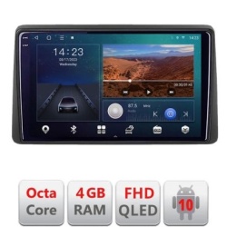 Navigatie Opel Movano Renault Master 2020- Android Ecran QLED octa core 4+64 carplay android auto kit-master+EDT-E310V3 kit-master+EDT-E310V3