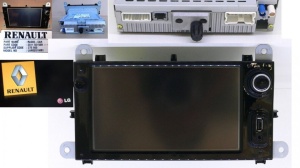 Navigatie Medianav Evolution OEM Renault Clio 4, Captur LAN5210WR2 cod OEM: 281155258R USB