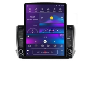 Navigatie Peugeot 208 2008 H-PSA ecran tip TESLA 9.7" cu Android Radio Bluetooth Internet GPS WIFI 4+32GB DSP 4G Octa KIT-psa+EDT-E710 - Img 3