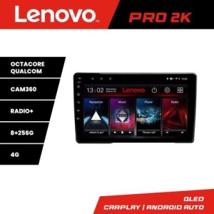 Navigatie Peugeot 308 2013-2017 Lenovo Kit-308 cu Android Radio Bluetooth internet 8 core QLED 2K 8+256 360 KIT-308+PRO-2K-9-8+256