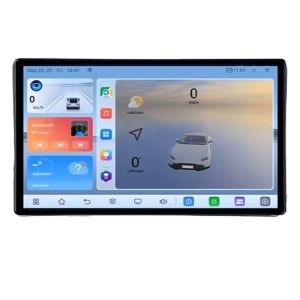 Navigatie Peugeot 308 2013-2018 C-308 Android 8 Core 2.2 Ghz 8+128 Qled 1K ADAS 4G LTE GPS 360 KIT-308+EDT-E409V3 - Img 2