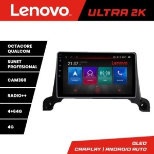 Navigatie Peugeot 5008 2016-2020 Lenovo Kit-5008 8 core QLED Qualcomm 4+64 360 Android Waze USB Navigatie Internet Youtube Radio kit-5008+ULTRA-9-4+64