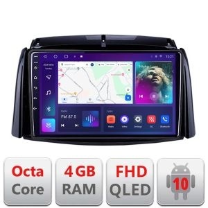 Navigatie Renault Koleos 2009-2016 B-KOLEOS BOSE Android Ecran QLED octa core 4+64 carplay android auto KIT-KOLEOS+EDT-E309V3 - Img 2