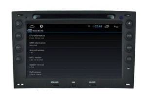 Navigatie Renault Megane 2 EDT-G098 cu Android GPS USB Radio Internet Bluetooth EDT-G098 - Img 2
