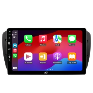 Navigatie Seat Ibiza (2009-2013), 4GB RAM, Android 13, Quadcore, DSP, GPS, Wi-FI, Carplay, Android Auto, USB, Bluetooth, Waze, Touchscreen, 9 inch - Img 4