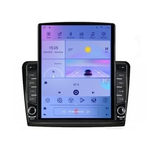 Navigatie Skoda Superb 2 H-Superb2 ecran tip TESLA 9.7" cu Android Radio Bluetooth Internet GPS WIFI 4+32GB DSP 4G Oct KIT-SUPERB2+EDT-E710 - Img 2