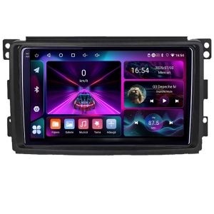 Navigatie Smart For Two For Four 2005-2010 A-SMART05 4+64 InCell Display 1K Android Waze USB Navigatie Internet Youtube Radio KIT-smart05+EDT-E209-RK - Img 22