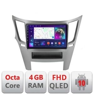 Navigatie Subru Legacy 2010-2015 B-458 Android Ecran QLED octa core 4+64 carplay android auto
