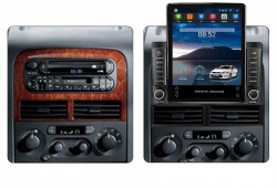 NAVIGATIE TESLA ANDROID DEDICATA JEEP GRAND CHEROKEE II 1999-2004 ECRAN VERTICAL IPS 9.7" WIFI SIM 4G OCTACORE 4 + 32GB SUNET DSP DVR CARKIT BLUETOOTH CARPLAY ANDROID AUTO WIRELESS GPS WAZE MODEL KIT-CHEROKEE-OLD+EDT-E709