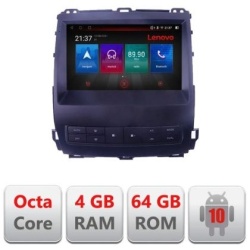 Navigatie Toyota Prado J120 2002-2009 E- j120 Octa Core cu Android Radio Bluetooth Internet GPS WIFI DSP 4+64GB 4G v1 kit-j120+EDT-E509-PRO_v1