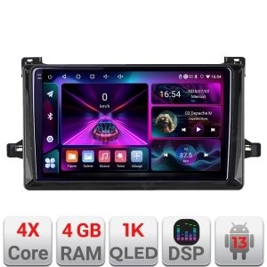 Navigatie Toyota Prius dupa 2015 A-TY50 4+64 InCell Display 1K Android Waze USB Navigatie Internet Youtube Radio KIT-TY50+EDT-E209-RK - Img 2