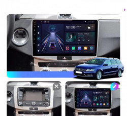 Navigatie VW Passat B6, Passat B7, Passat CC, Android 11, 2GB RAM, Ecran 10.2 inch, Wifi, Youtube, Google Maps, Waze, Bluetooth