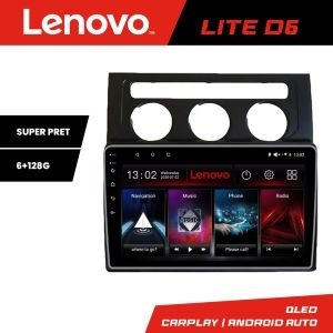 Navigatie VW Touran 2003-2009 clima automata Lenovo Kit-touran2 8 core 6+128 GB Android Waze USB Navigatie Internet Youtube Radio kit-touran2+LITE-10-6+128